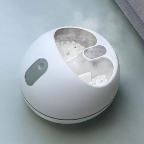 [샤오미] 스팀 족욕기 발 마사지기기 발 찜찔기