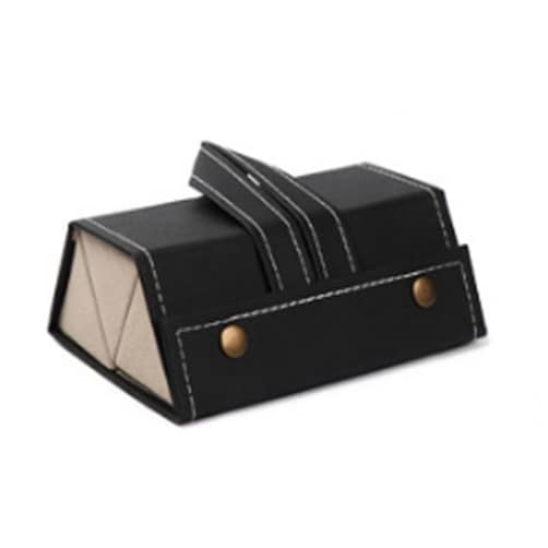 휴대용 선글라스 보관함 다층 안경 수납함 수납케이스 - 3층_블랙