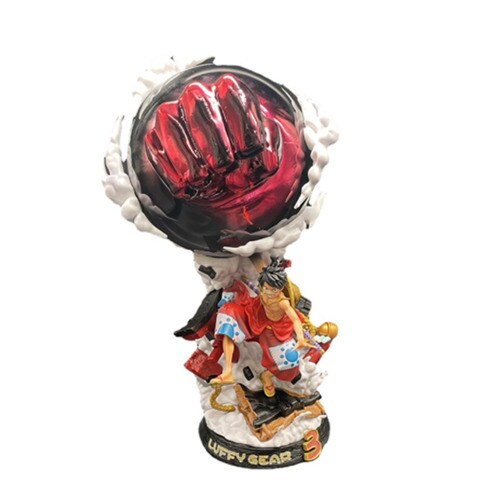 원피스피규어 무장색 대형주먹 luffy gear 3 GK레진 카이도 전투 기어3 루피 F3 대형 피규어 40cm