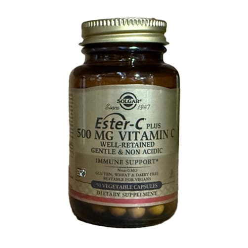 솔가 에스터-C 플러스 500 MG 비타민 C (50 Vegetable Capsules)
