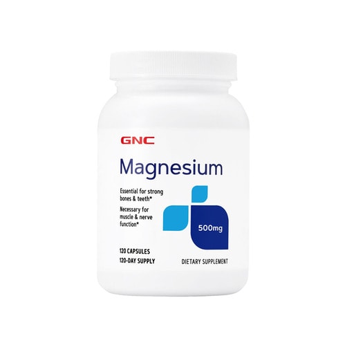 GNC 마그네슘 500mg, 120 캡슐