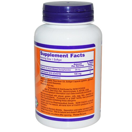 나우푸드  코엔자임큐텐 100 mg (50정)