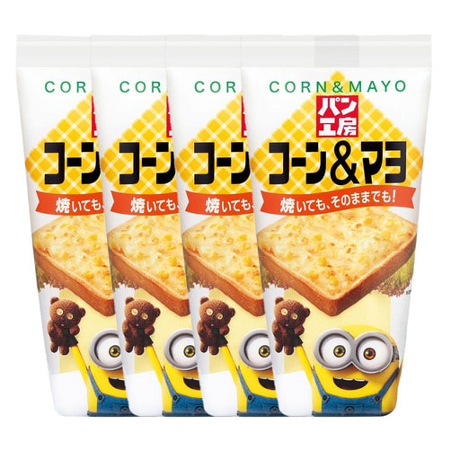 [큐피] 빵 공방 콘&마요네즈 스프레드 150g×4개