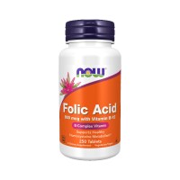 Now foods Folic Acid 800mcg with Vitamin B-12, 250 Tabs