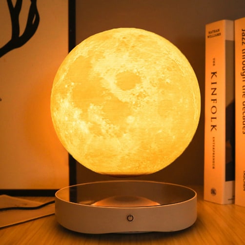 자기부상 달모양 무드등 떠있는 달조명 18CM 인테리어 소품 수면등