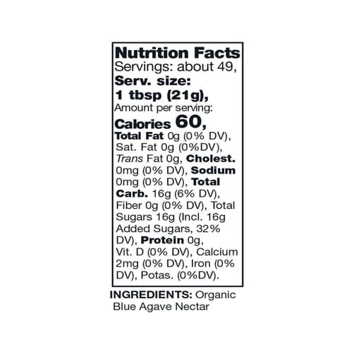 커클랜드 시그니쳐 유기농 블루 아가베 시럽, 1.02kg