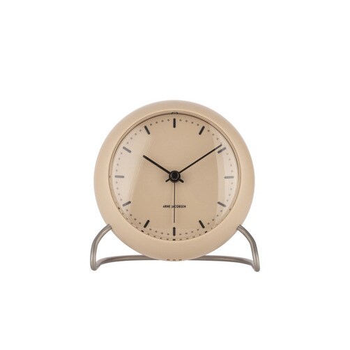 아르네야콥센 CITY HALL 1956 TABLE CLOCK (베이지)