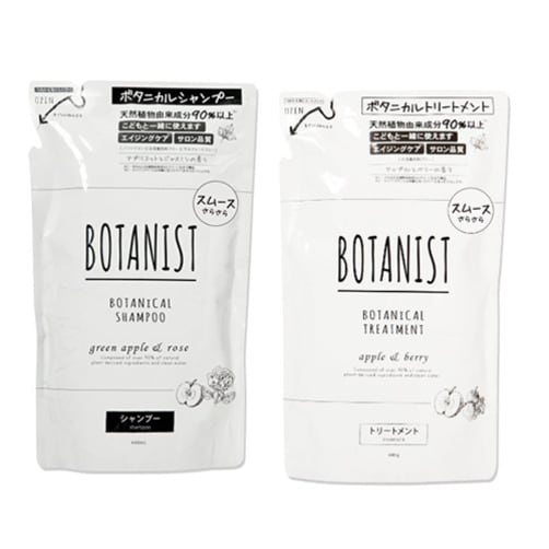 [보타니스트] 보테니컬 샴푸 & 트리트먼트 440ml 세트 [리필] - 모이스트