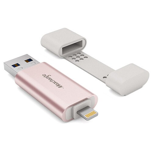 [Maxchange] Apple MFI인증 라이트닝 OTG USB 메모리 - 실버32GB
