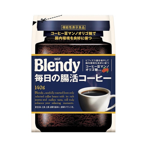 [Blendy] AGF 브랜디 매일 장의 활동을 돕는 커피 140g