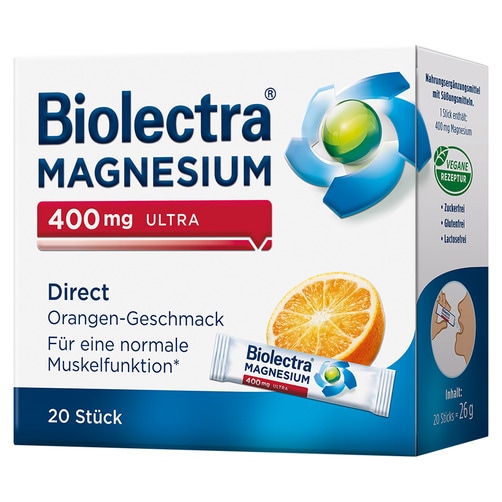 바이오렉트라 마그네슘 울트라다이렉트 400mg 오렌지 60st
