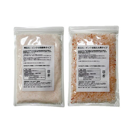 [히말라야암염전문점] 히말라야 핑크 암염 식용소금 - 표준 타입 500g
