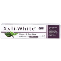 Now Foods XyliWhite Neem & Tea Tree Toothpaste with Mint Flavor 6.4 oz