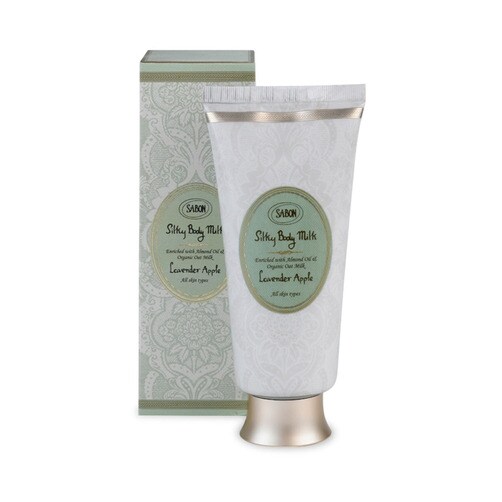 사봉 실키 바디 밀크 라벤더 애플향, 200ml