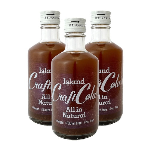 [Ryukyufront] 류큐프론트 아일랜드 크래프트 콜라 300ml 3병 ☆오키나와 한정★
