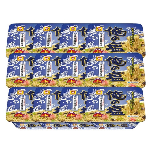 [MARUCHAN] 마루짱 오레노시오 오리지널 시오 야끼소바 121g×12개