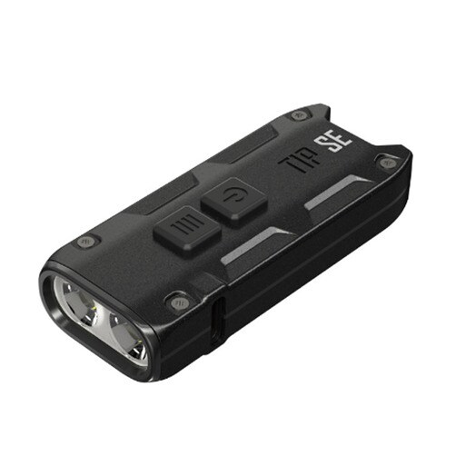 나이트코어 TIP SE 포켓 미니 손전등 랜턴 700LM USB 충전식 IP54 - 블랙