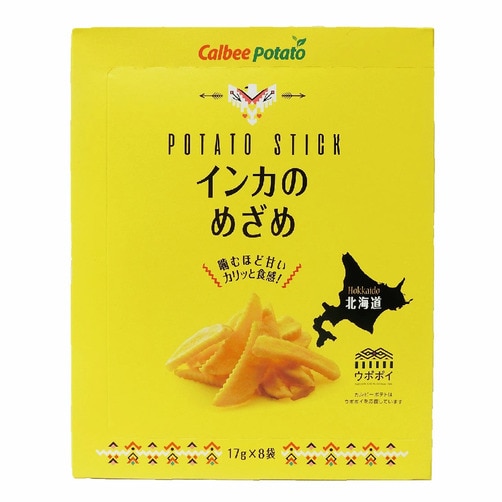 [calbee] 카루비 POTATO STICK 포테이토 스틱 잉카노메자메 8개입