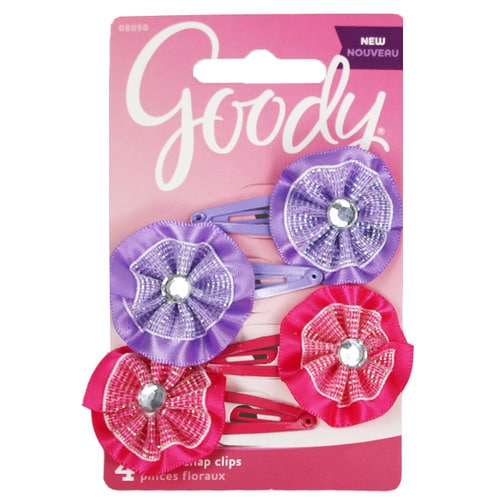 구디 플라워 스냅 핀, 4개입