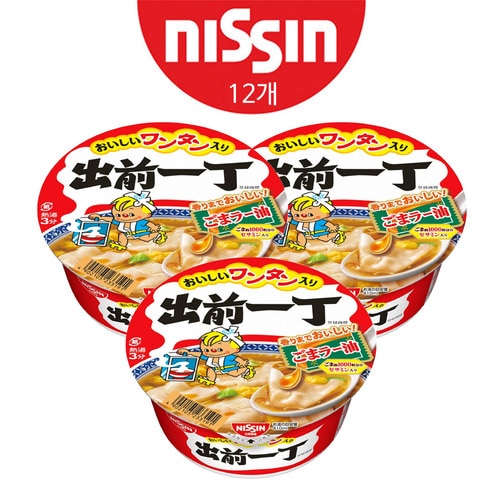 [nissin] 닛신 데마에잇초 돈부리 오리지널 86g 12개