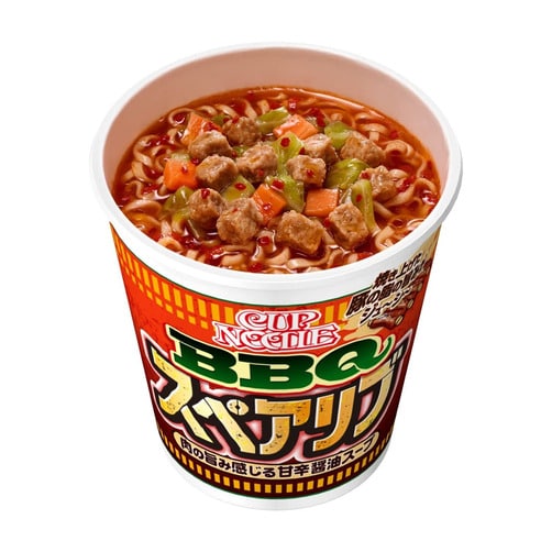 [nissin] 닛신 컵누들 BBQ 스페어립 빅 100g 12개