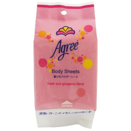 [어그리] 프레그런스 바디시트 20매 - 우디 무스크향