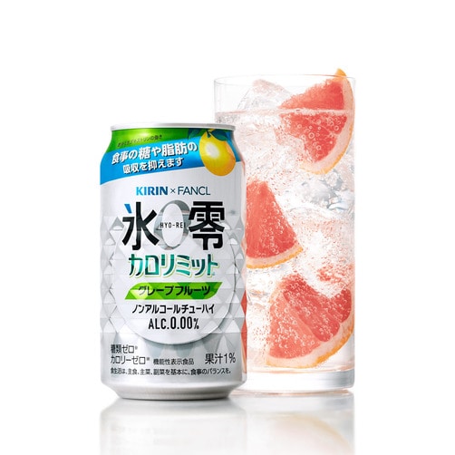 [KIRIN] 기린 효레이 논알코올 츄하이 칼로리미트 그레이프후르츠 350ml 24개