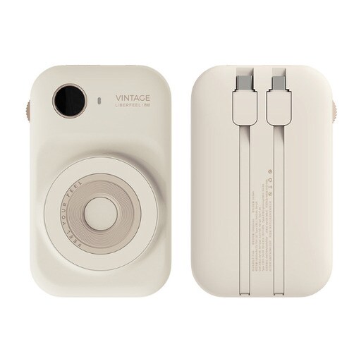 LIBERFEEL 10000mAh 보조배터리 15W 무선충전 미니 보조배터리  맥세이프 magsafe 무선충전 - 베이직