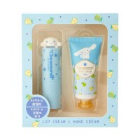 [sanrio] 산리오 캐릭터 립크림&핸드크림 세트 - 시나모롤