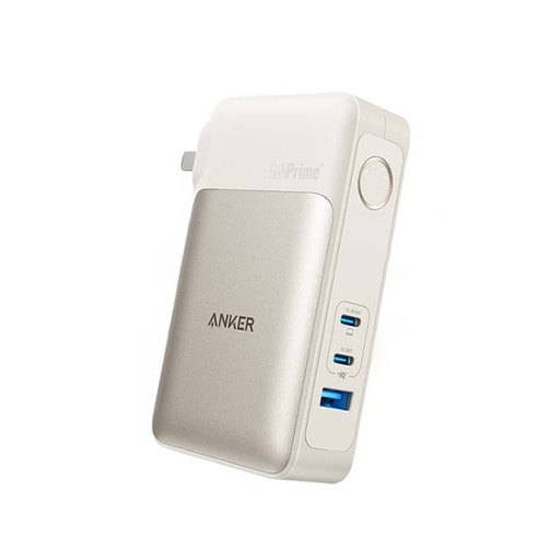Anker 앤커 733 전질화갈륨 65W 슈퍼 충전 대용량 보조배터리 충전기 2in1 - 골드