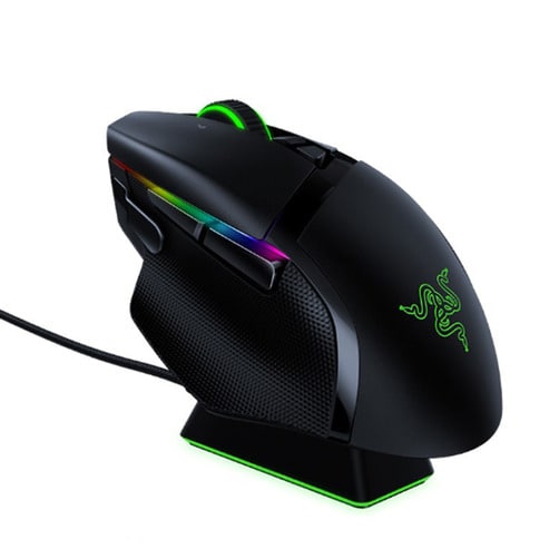Razer 레이저 Basilisk Ultimate 바실리스크 얼티메이트 무선 게이밍 마우스  무선마우스(충전독 포함)