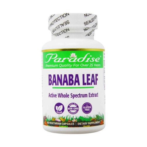 파라다이스 허브 바나바 잎 60 베지 캡슐
