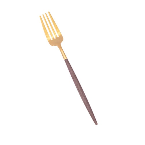 큐티폴 고아 브라운 골드 디너 포크