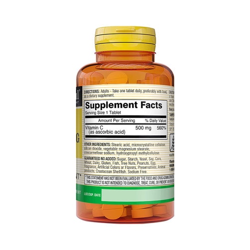 메이슨 내츄럴 비타민 C 500mg, 100 태블릿