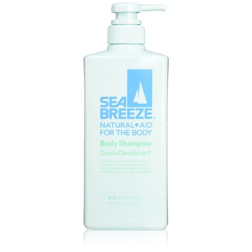 [SEABREEZE] 씨브리즈 NATURAL+AID FOR THE BODY 바디샴푸 시리즈 - 쿨&데오드란트 본체 600ml