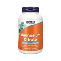 Now Foods Magnesium Citrate 240 Veg Capsules
