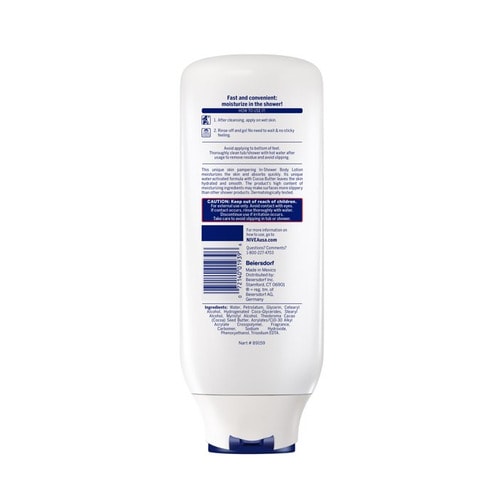 니베아 인샤워 바디로션 코코아버터 400ml