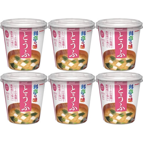 마루코메 컵 된장국 미소시루 6개세트_두부
