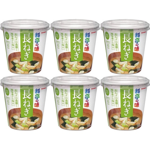 마루코메 컵 된장국 미소시루 6개세트_대파