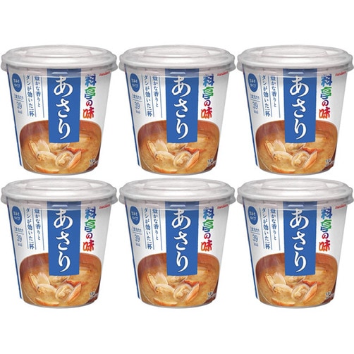 마루코메 컵 된장국 미소시루 6개세트_바지락