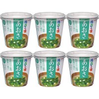 마루코메 컵 된장국 미소시루 6개세트_파래