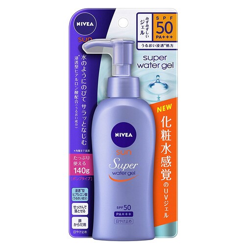 [니베아] 프로텍트 워터젤 펌프  SPF50/PA+++140g