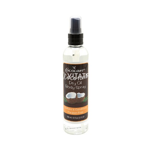 코코케어 코코넛 드라이 오일 바디 스프레이, 180ml