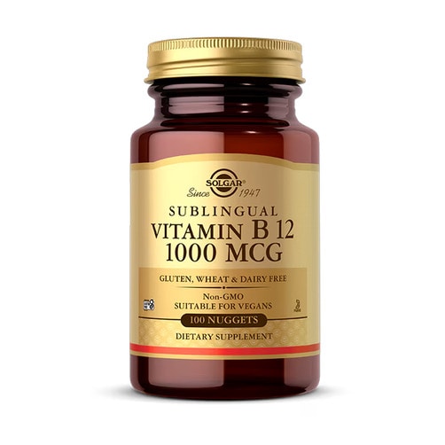 솔가 비타민 B12 1000mcg, 100 너겟