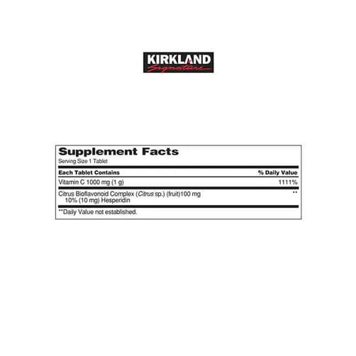 커클랜드 시그니쳐 비타민 C-1000, 500 태블릿