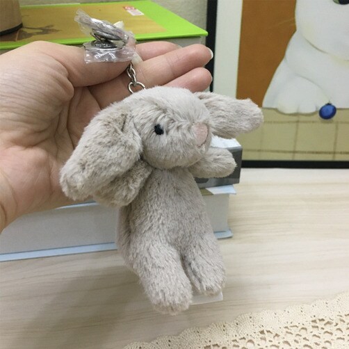 jellycat 젤리캣 키링 가방 악세사리 토끼인형 키홀더 백 펜던트 - 베이지단품
