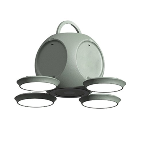 아웃도어텐트 라이트 캠핑 조명등 랜턴 휴대용 손전등 HX123 - 그린