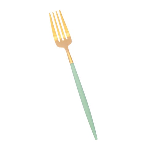 큐티폴 고아 민트 골드 디너 포크