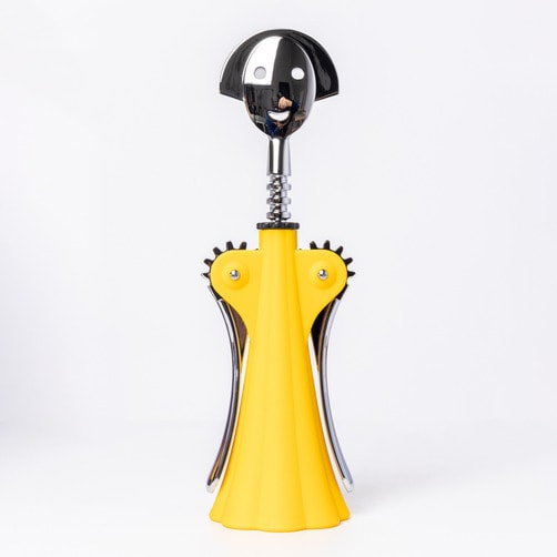 알레시 안나 G 와인 오프너 옐로우