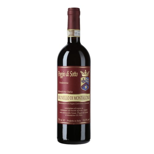 Poggio di Sotto Brunello di Montalcino 2020 0.75L/ 세금 및 배송비 포함